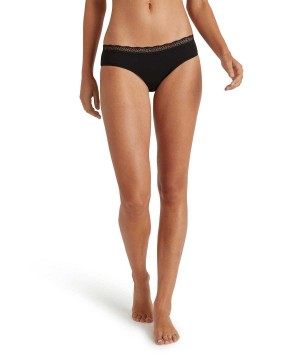 Dámské Panties & Slips Falke Slip Daily Lace Černé | 3612TYPBK