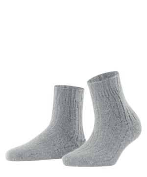 Dámské Ponožky Falke Bedsock Rib House socks Šedé | 0238PDTFS