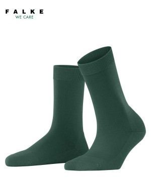 Dámské Ponožky Falke ClimaWool Socks Zelene | 1583AYOPU