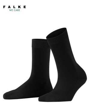 Dámské Ponožky Falke ClimaWool Socks Černé | 6345RIJXT