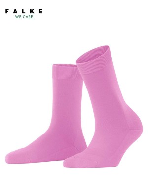 Dámské Ponožky Falke ClimaWool Socks Červené | 6170LVACO