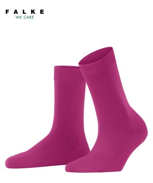 Dámské Ponožky Falke ClimaWool Socks Červené | 3174FNQJM