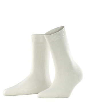 Dámské Ponožky Falke Cosy Wool Socks Bílé | 1794DALKS