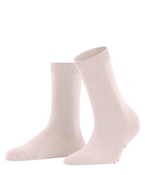 Dámské Ponožky Falke Cosy Wool Socks Růžové | 1873YEIBP