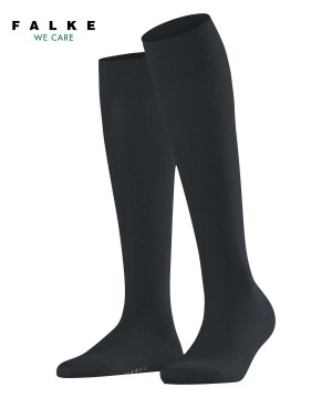 Dámské Ponožky Falke Cotton Touch Knee-high Socks Šedé | 3042YUHAI