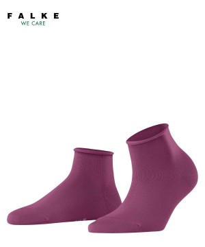 Dámské Ponožky Falke Cotton Touch Short sock Fialové | 6174XZQVN