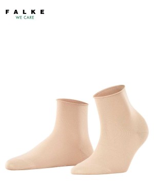 Dámské Ponožky Falke Cotton Touch Short sock Béžový | 4281YXUZR