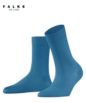 Dámské Ponožky Falke Cotton Touch Socks Blankyt | 9071EOHFU