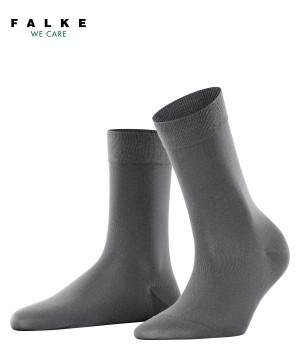 Dámské Ponožky Falke Cotton Touch Socks Šedé | 6013XADFL