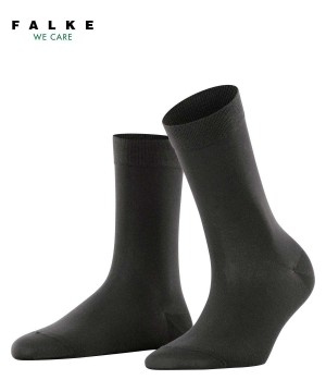 Dámské Ponožky Falke Cotton Touch Socks Šedé | 8942MANCB