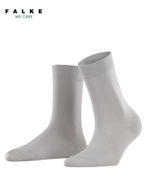 Dámské Ponožky Falke Cotton Touch Socks Šedé | 6421XQATC