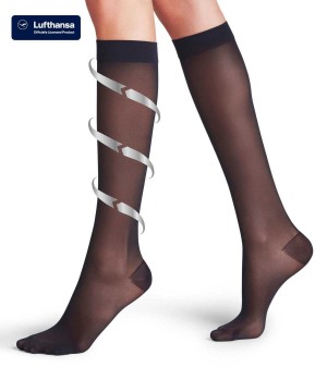 Dámské Ponožky Falke Energize 30 DEN Knee-high Socks Blankyt | 6852EQJRY