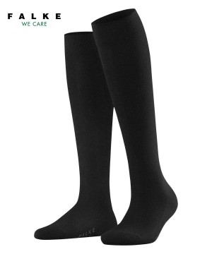 Dámské Ponožky Falke Family Knee-high Socks Černé | 4785QGCMI