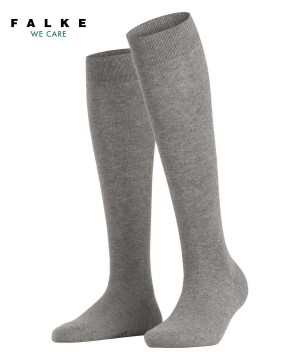 Dámské Ponožky Falke Family Knee-high Socks Šedé | 1509INZWE