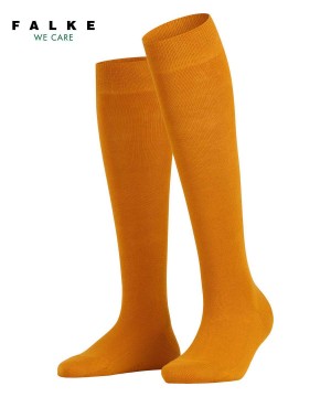 Dámské Ponožky Falke Family Knee-high Socks Žluté | 0853SDFNV