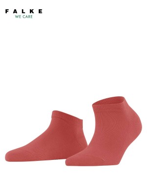 Dámské Ponožky Falke Family Sneaker socks Červené | 8936ZQDUI