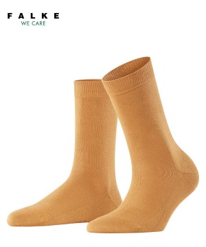 Dámské Ponožky Falke Family Socks Žluté | 7645TKRQP