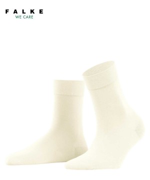 Dámské Ponožky Falke Fine Softness 50 DEN Socks Bílé | 7580IWPQC