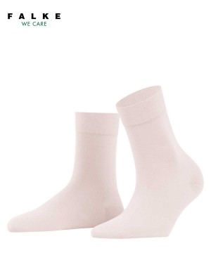 Dámské Ponožky Falke Fine Softness 50 DEN Socks Růžové | 8375LAUOB