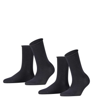 Dámské Ponožky Falke Happy 2-Pack Socks Blankyt | 6902SPTXG