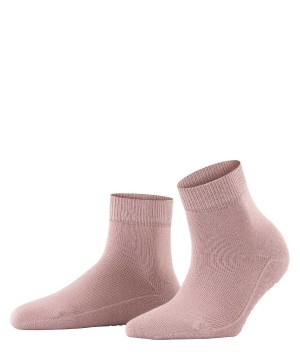 Dámské Ponožky Falke Light Cuddle Pads Short sock Červené | 4195EKFHY