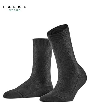 Dámské Ponožky Falke New Prep Socks Černé | 9127YFDJX