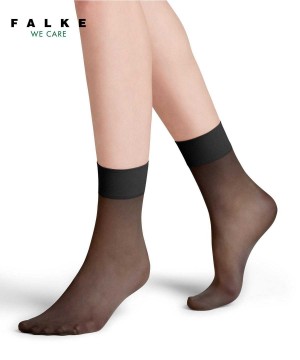 Dámské Ponožky Falke Pure Matt 20 DEN Ankle socks Černé | 6384WYVTI