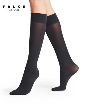 Dámské Ponožky Falke Pure Matt 50 DEN Knee-high Socks Blankyt | 1693ECKQB