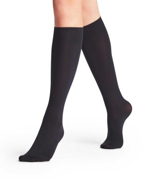 Dámské Ponožky Falke Seidenglatt 40 DEN Knee-high Socks Blankyt | 6528QKZOU