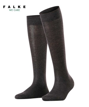 Dámské Ponožky Falke Sensitive London Knee-high Socks Šedé | 4028HYOGT