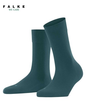 Dámské Ponožky Falke Sensitive London Socks Zelene | 8015TMIQG