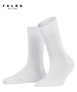 Dámské Ponožky Falke Sensitive London Socks Bílé | 0764JWLXF