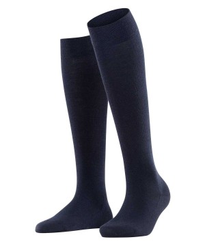 Dámské Ponožky Falke Softmerino Knee-high Socks Blankyt | 5812CASKN