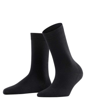 Dámské Ponožky Falke Softmerino Socks Černé | 8420GAMXI