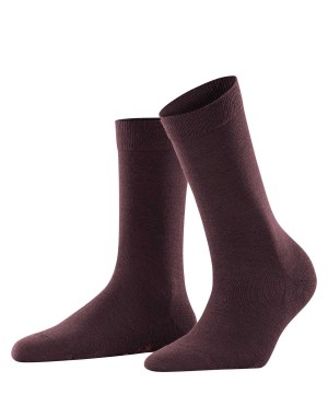 Dámské Ponožky Falke Softmerino Socks Červené | 4316HXCTD