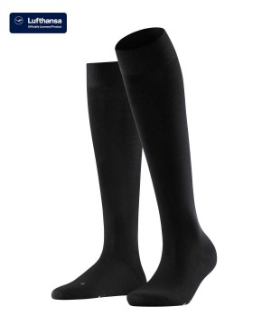 Dámské Ponožky Falke Vitalizer Knee-high Socks Černé | 7261HMBJO