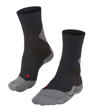 Dámské Sports Socks Falke 4GRIP Stabilizing Socks Černé | 7520MBTIX