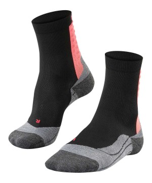 Dámské Sports Socks Falke Achilles Socks Health Černé | 2143STXHI