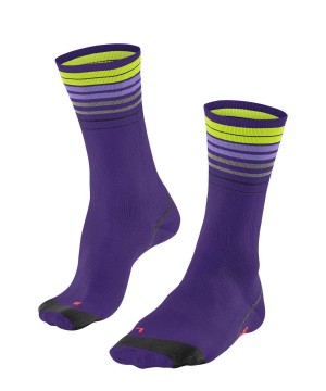 Dámské Sports Socks Falke BC Impulse Biking Socks Fialové | 7496BAXTI