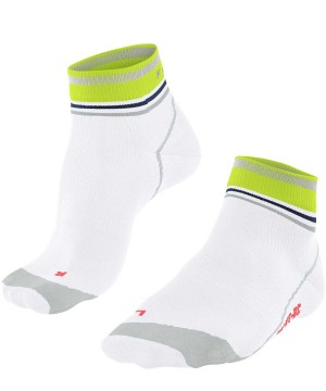 Dámské Sports Socks Falke BC Impulse Short Biking Short sock Bílé | 1485CUNOR