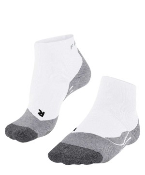 Dámské Sports Socks Falke PL2 Short Short sock Bílé | 5489BFZQC