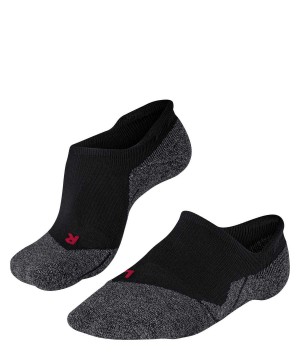 Dámské Sports Socks Falke RU3 Comfort Invisible Running Invisibles Černé | 4827DRFJN