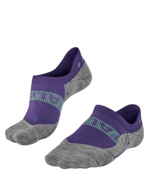 Dámské Sports Socks Falke RU4 Endurance Cool Invisible Running Invisibles Fialové | 2139JODWT