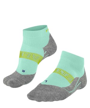 Dámské Sports Socks Falke RU4 Endurance Cool Short Running Short sock Zelene | 7903BAIQH