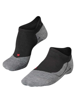 Dámské Sports Socks Falke RU4 Endurance Invisible Running Invisibles Černé | 1345VTUCZ