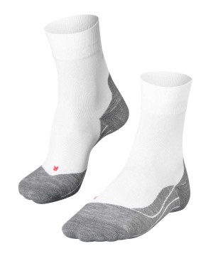 Dámské Sports Socks Falke RU4 Endurance Running Socks Bílé | 7963RALUV