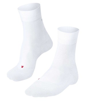 Dámské Sports Socks Falke RU4 Endurance Running Socks Bílé | 5067OEZLX