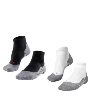 Dámské Sports Socks Falke RU4 Endurance Short 2-Pack Short sock Multicolored | 1692EKWFC