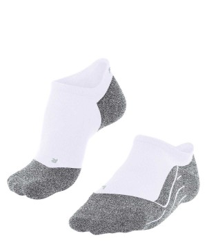 Dámské Sports Socks Falke RU4 Light Performance Invisible Running Invisibles Bílé | 2796ORMCT