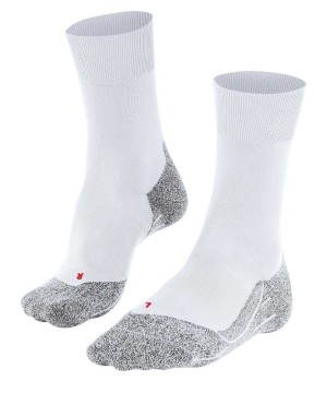 Dámské Sports Socks Falke RU4 Light Performance Running Socks Bílé | 9563AVZNY